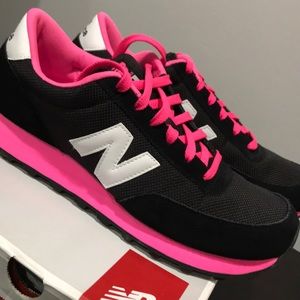 New Balance 501 black and hot pink NEW Sz 11